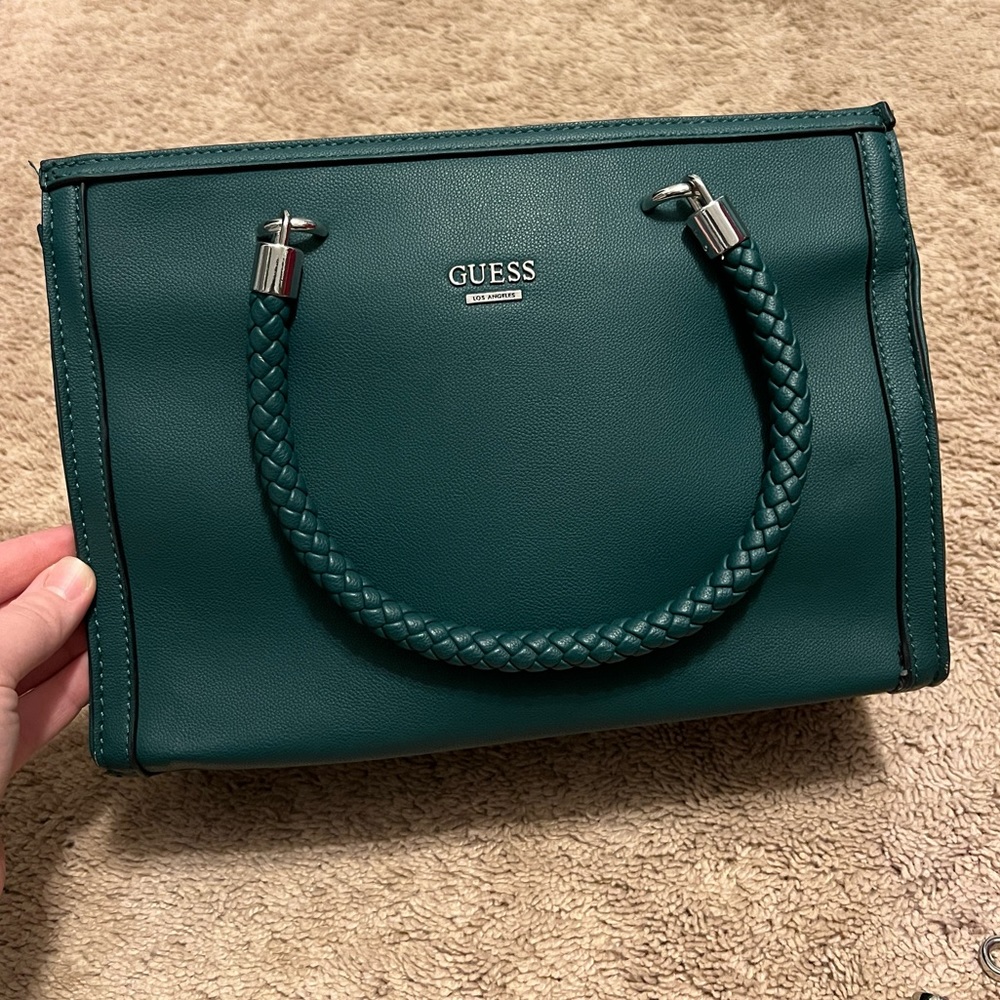 Dark Green Guess Purse!